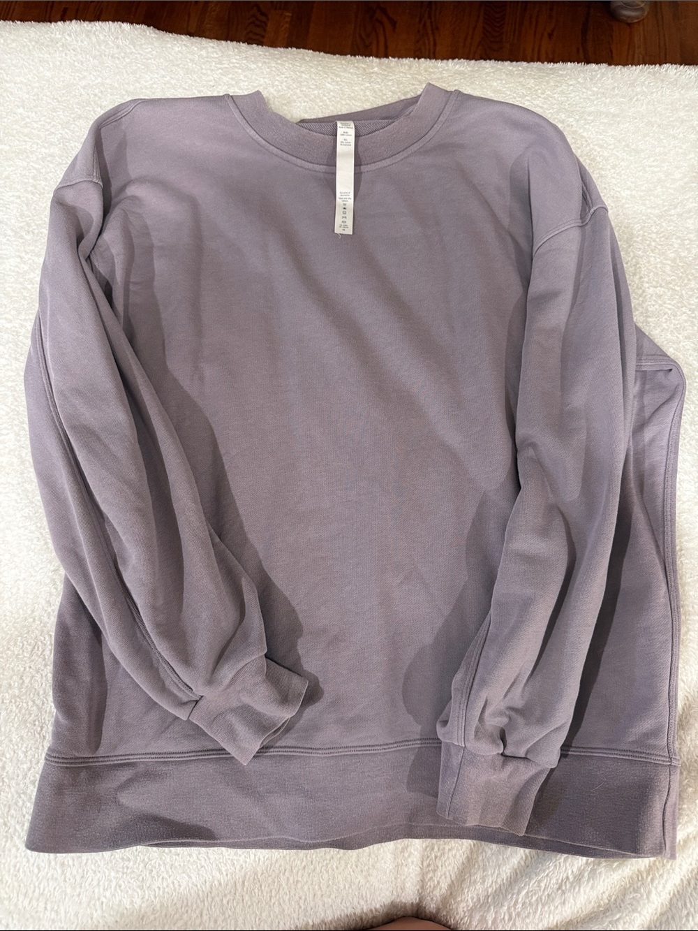 lululemon athletica Lavender Crewneck Pullover